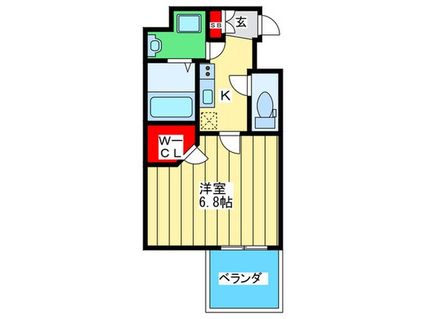 ＳＯＡＲ城東蒲生の物件間取画像